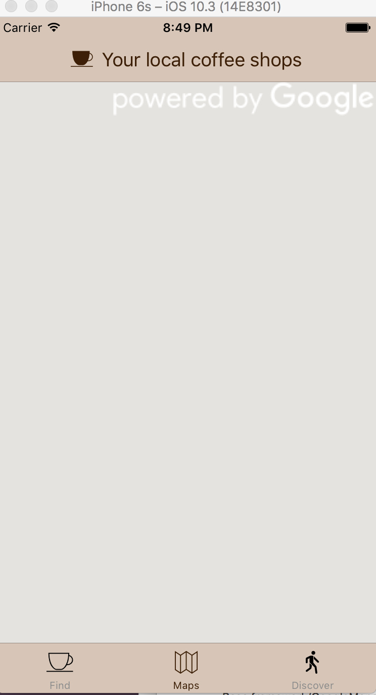 Ionic Google Maps Error