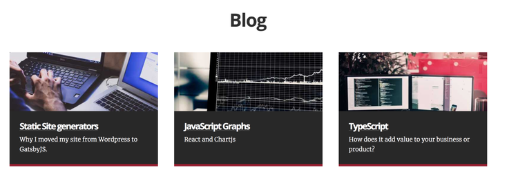 JavaScript and Data Visualisation Specialists.