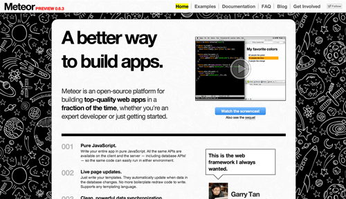 Meteor.js Getting Started & Basic Principles