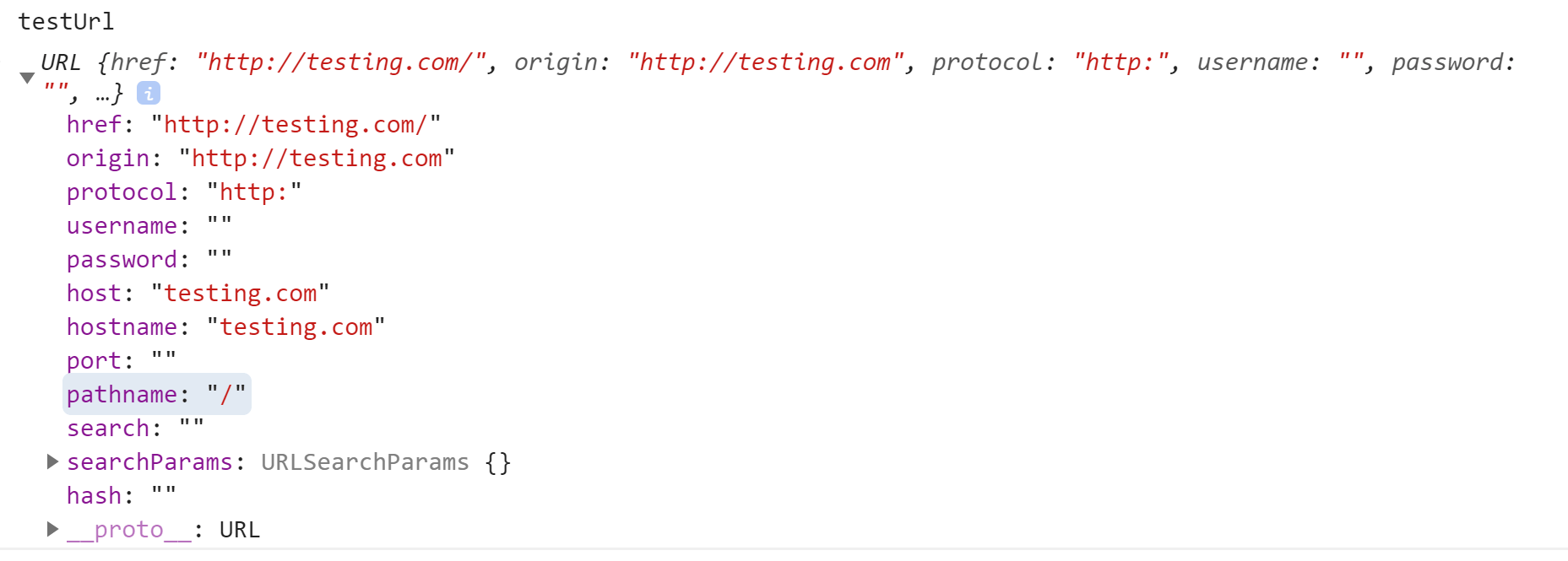 How to get the hostname from a URL in JavaScript?