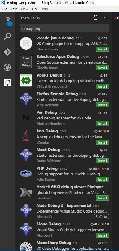Visual Studio Code Features Part 1